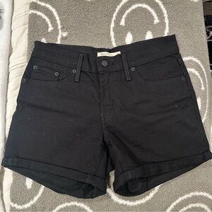Black Denim Women's Shorts Levi’s